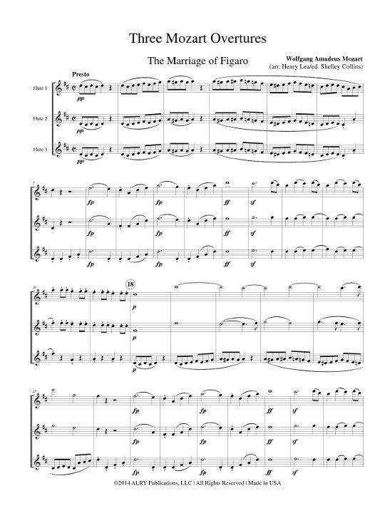 Mozart, WA :: Three Mozart Overtures