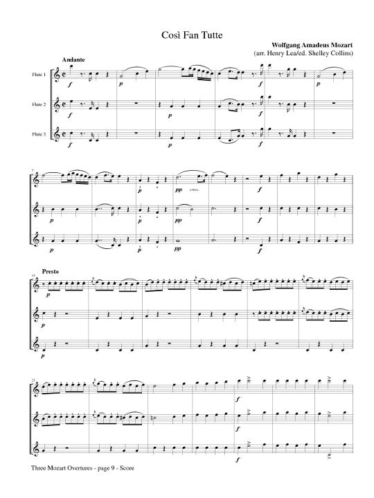 Mozart, WA :: Three Mozart Overtures
