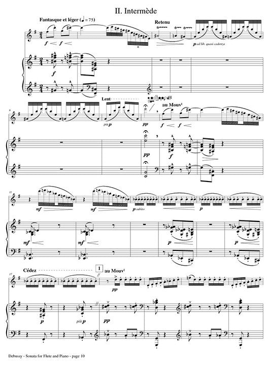 Debussy, C :: Sonata