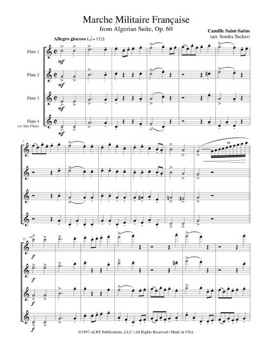 Saint-Saens, C :: Marche Militaire Francaise