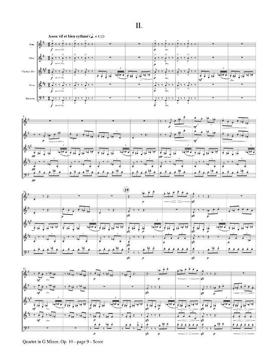 Ravel, M :: Quartet in F Major