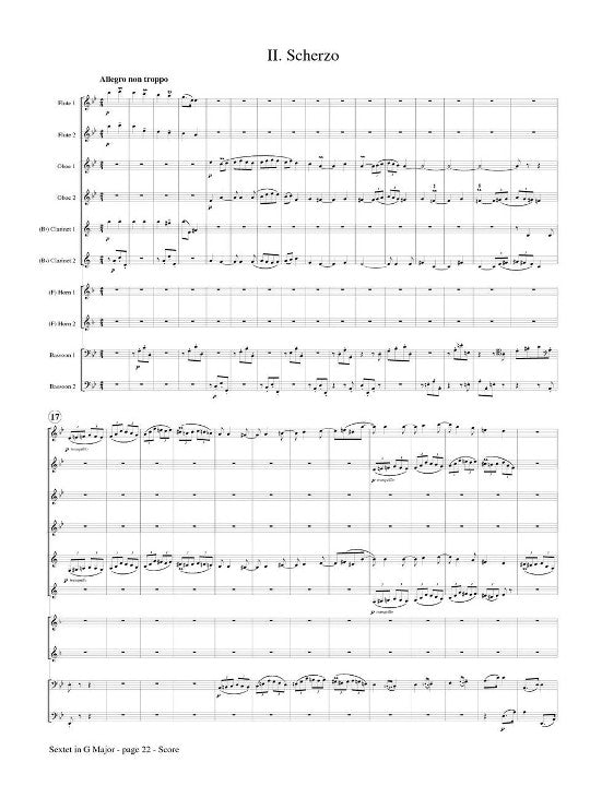 Brahms, J :: Sextet in G Major, Op. 36