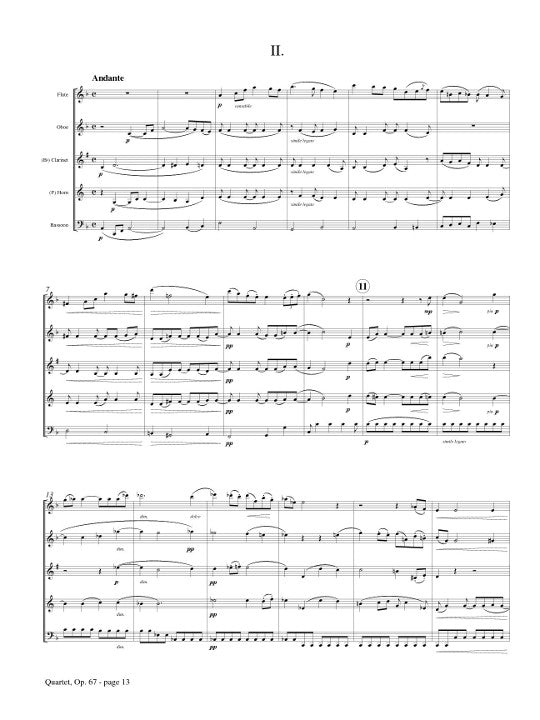 Brahms, J :: Quartet, Op. 67