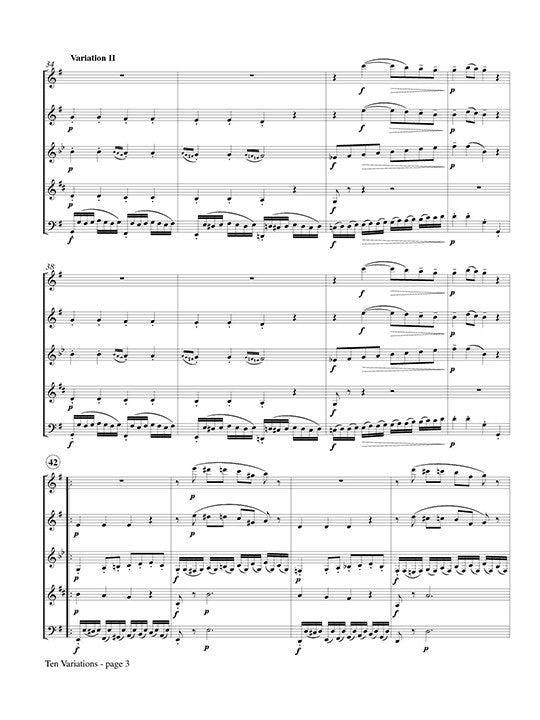 Mozart, WA :: Ten Variations on an Air of Christoph Willibald Gluck