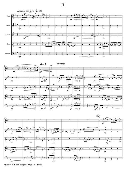Dvorak, A :: Quartet in E-flat Major