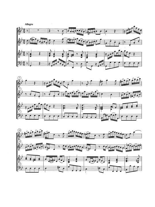 Bach, JS :: Trio Sonata in G minor (BWV 1020)