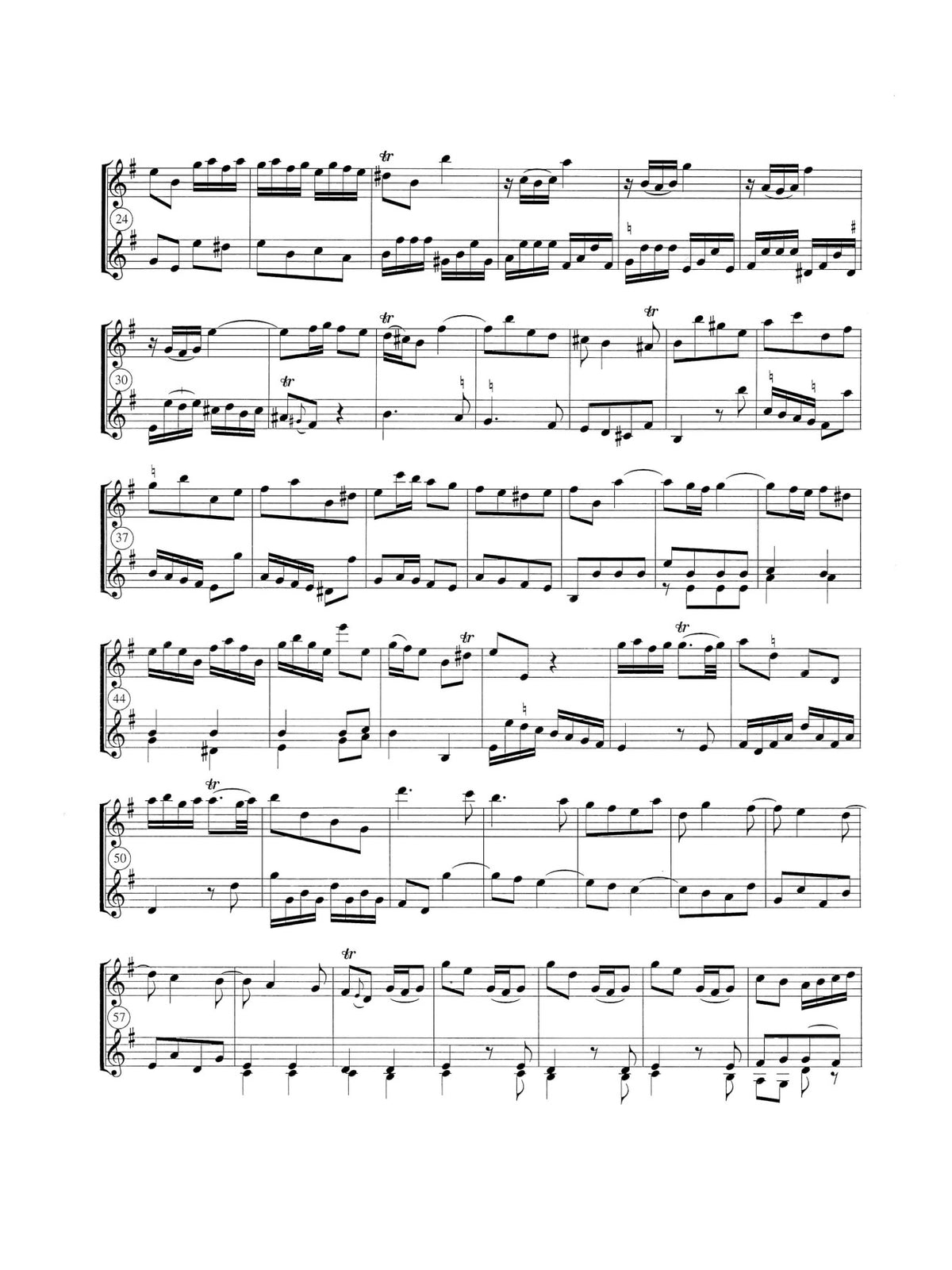 Boismortier, JB :: Six Sonates op. 51 [Six Sonatas op. 51]