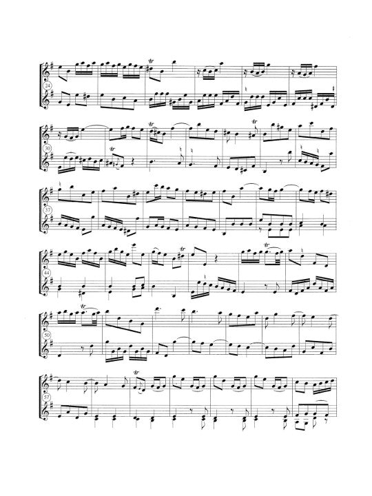 Boismortier, JB :: Six Sonates op. 51 [Six Sonatas op. 51]