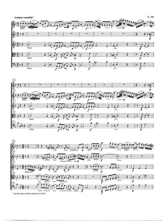 Mozart, WA :: Quintet in C Major K.309/330