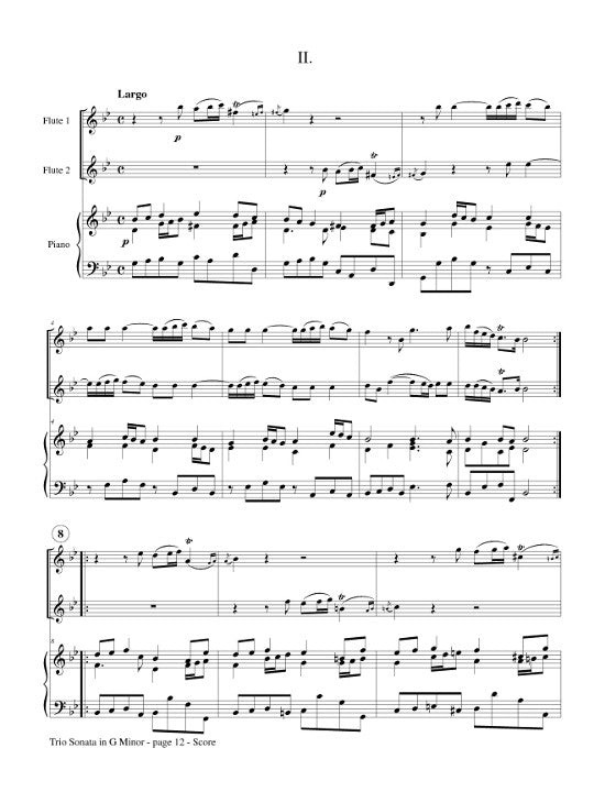 Vivaldi, A :: Trio Sonata in G Minor