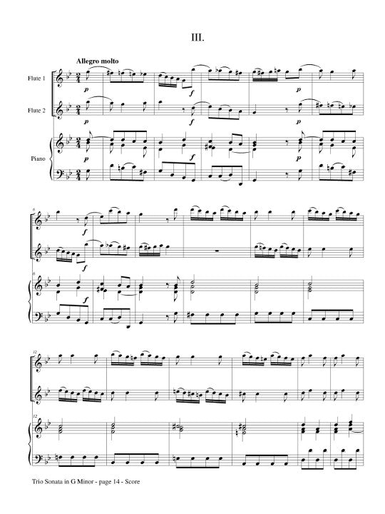 Vivaldi, A :: Trio Sonata in G Minor