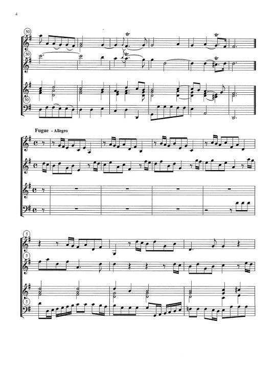 de Mondonville, JJ :: Trio Sonata in G Major