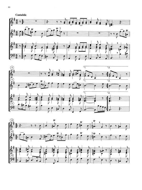 de Mondonville, JJ :: Trio Sonata in G Major