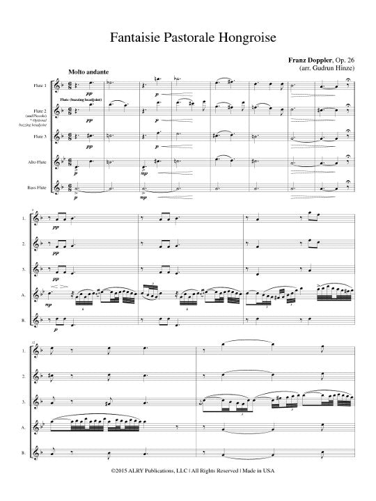 Doppler, F :: Fantaisie Pastorale Hongroise