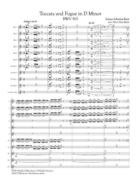 Bach, JS :: Toccata and Fugue in D Minor BWV 565