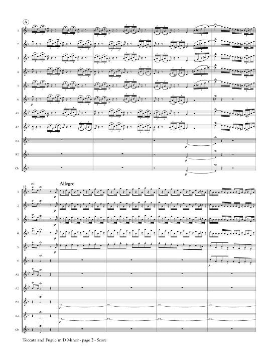 Bach, JS :: Toccata and Fugue in D Minor BWV 565