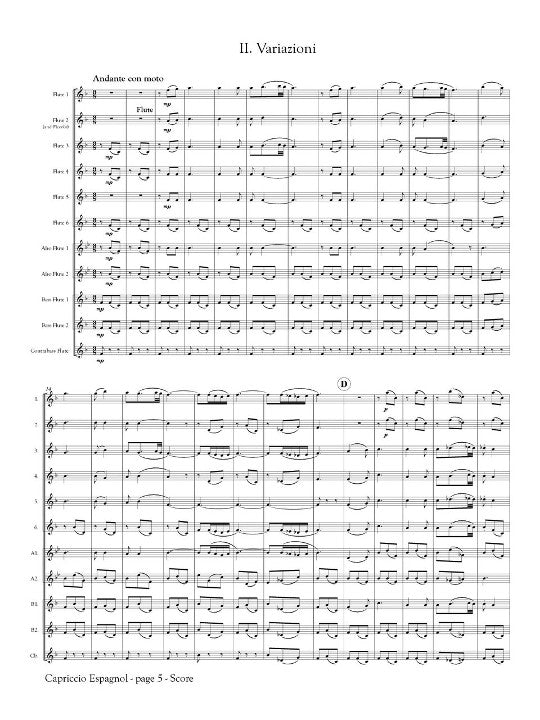 Rimsky-Korsakov, N :: Capriccio Espagnol