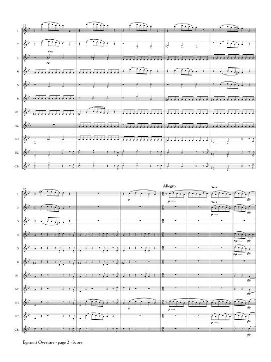 Beethoven, L :: Egmont: Overture
