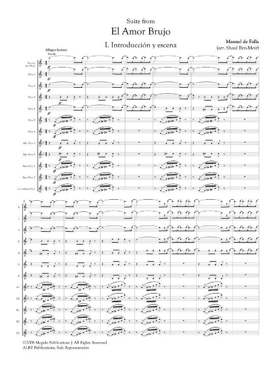 de Falla, M :: Suite from El Amor Brujo