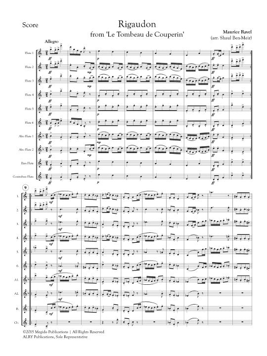 Ravel, M :: Rigaudon from Le Tombeau de Couperin