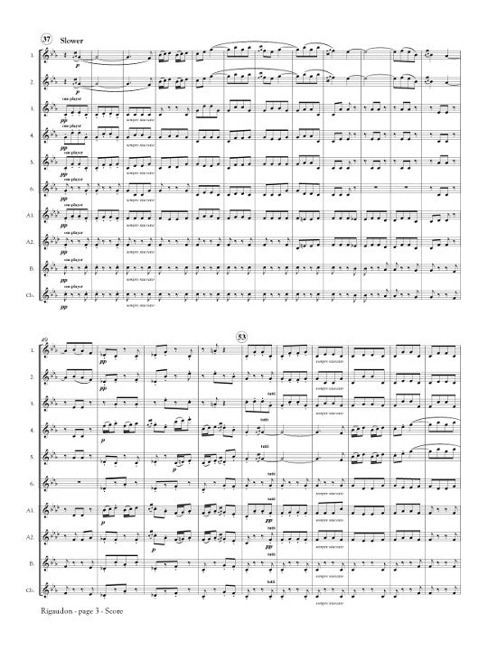 Ravel, M :: Rigaudon from Le Tombeau de Couperin