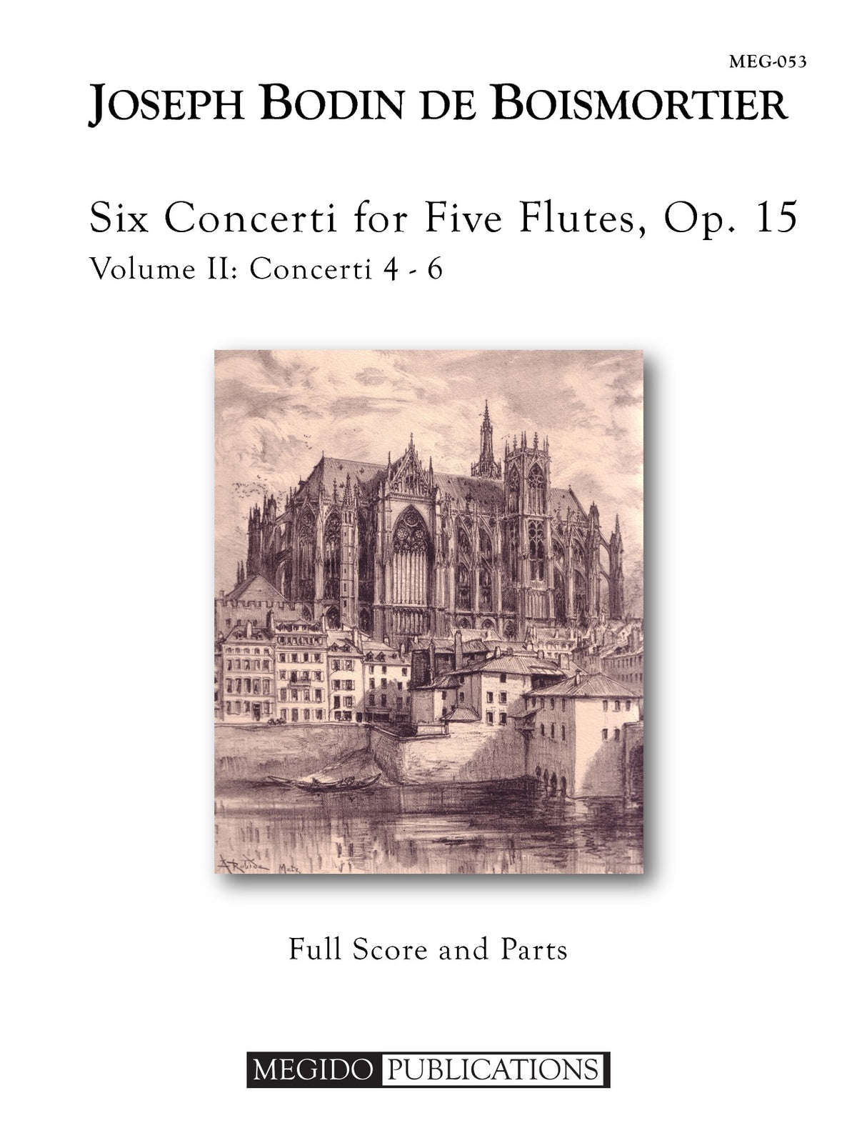 Boismortier, JB :: Six Concerti for Five Flutes, Op. 15 - Volume II: Concerti 4-6