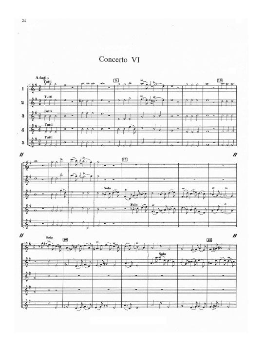 Boismortier, JB :: Six Concerti for Five Flutes, Op. 15 - Volume II: Concerti 4-6