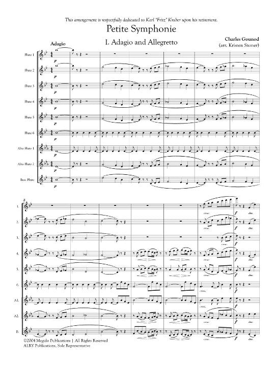 Gounod, C :: Petite Symphonie