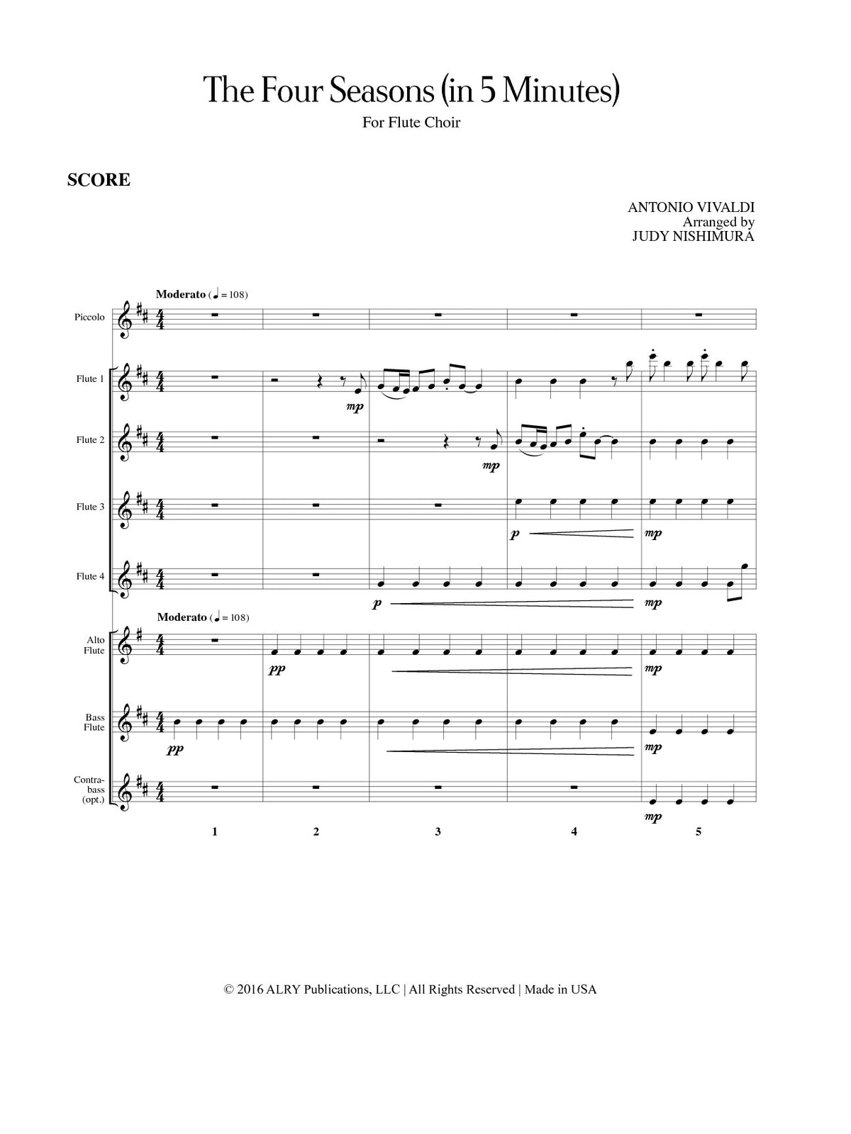 Vivaldi, A :: The Four Seasons (in 5 Minutes)
