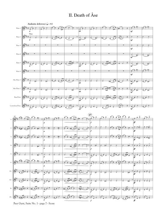 Grieg, E :: Peer Gynt Suite No. 1 op. 46