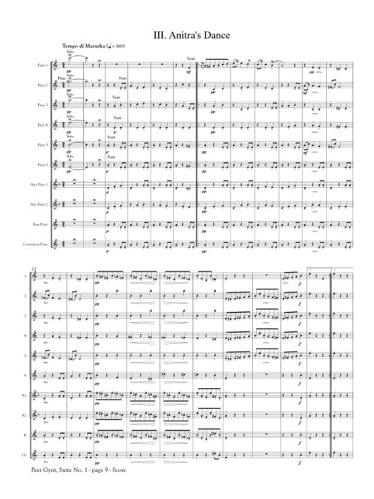 Grieg, E :: Peer Gynt Suite No. 1 op. 46