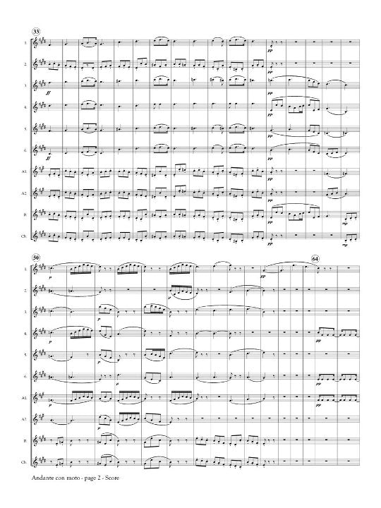 Schubert, F :: Andante con moto from Symphony No. 8, 'Unfinished'