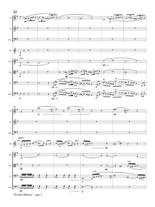 Schubert, F :: Introduction and Variations 'Trockne Blumen'