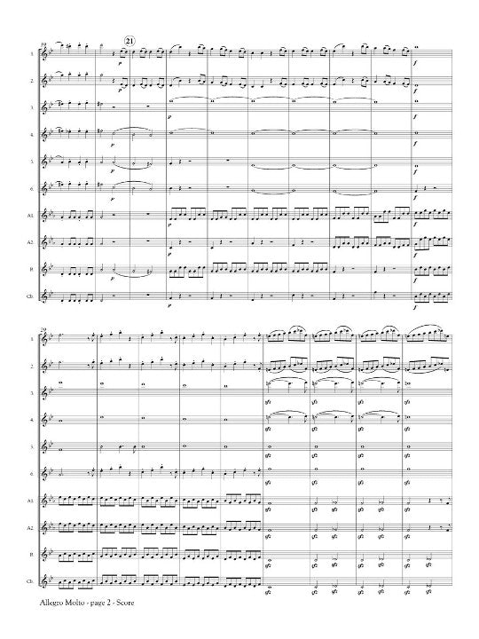 Mozart, WA :: Allegro Molto from Symphony No. 40, K. 550