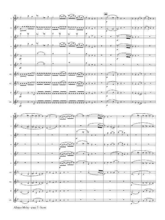 Mozart, WA :: Allegro Molto from Symphony No. 40, K. 550