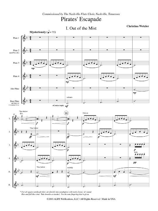 Wetzler, C :: Pirates' Escapade
