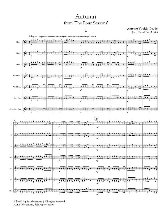 Vivaldi, A :: Autumn from 'The Four Seasons'