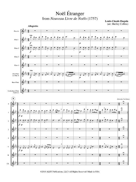 Daquin, L-C :: Noel Etranger from Nouveau Liver de Noels