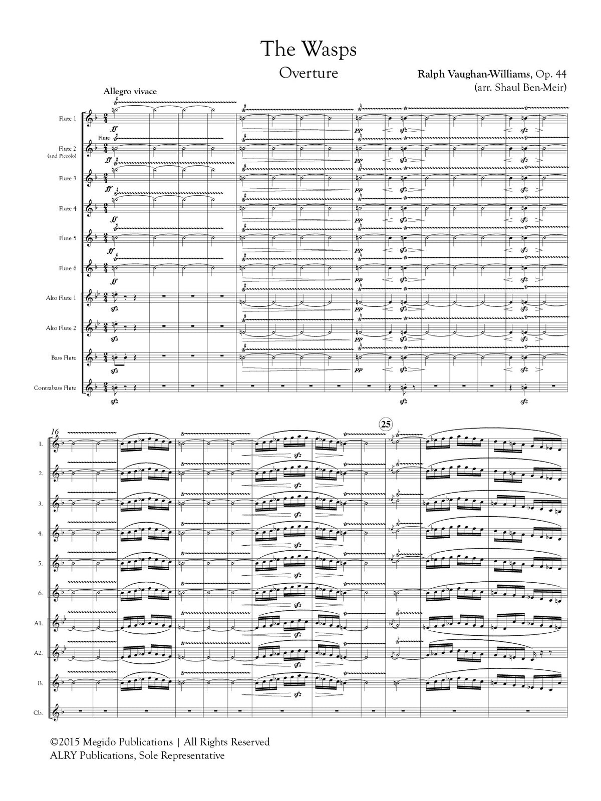 Vaughan Williams, R :: The Wasps: Overture