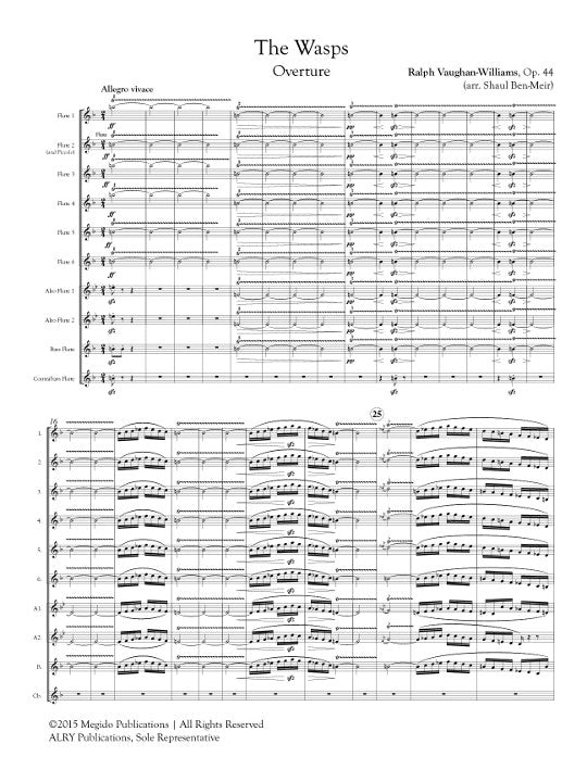 Vaughan Williams, R :: The Wasps: Overture