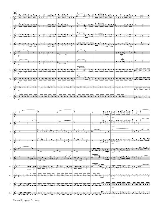 Mendelssohn, F :: Saltarello from Symphony No. 4, 'Italian'