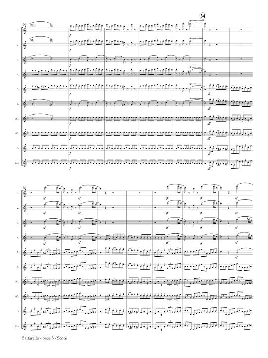 Mendelssohn, F :: Saltarello from Symphony No. 4, 'Italian'