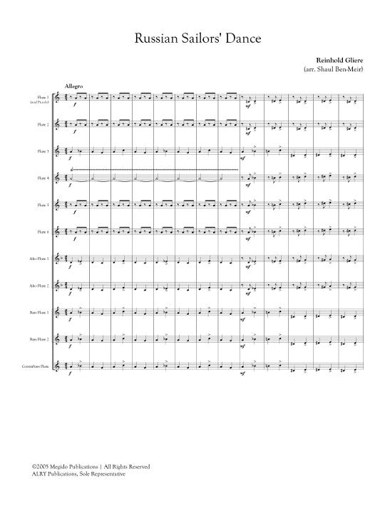 Gliere, R :: Russian Sailors' Dance