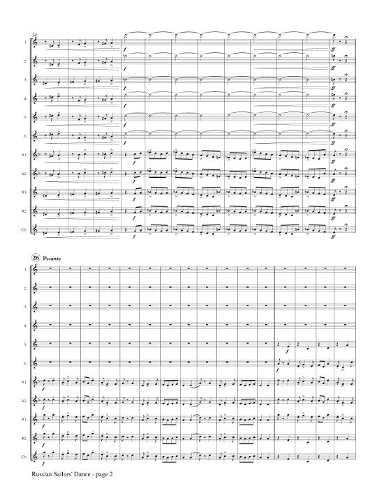 Gliere, R :: Russian Sailors' Dance