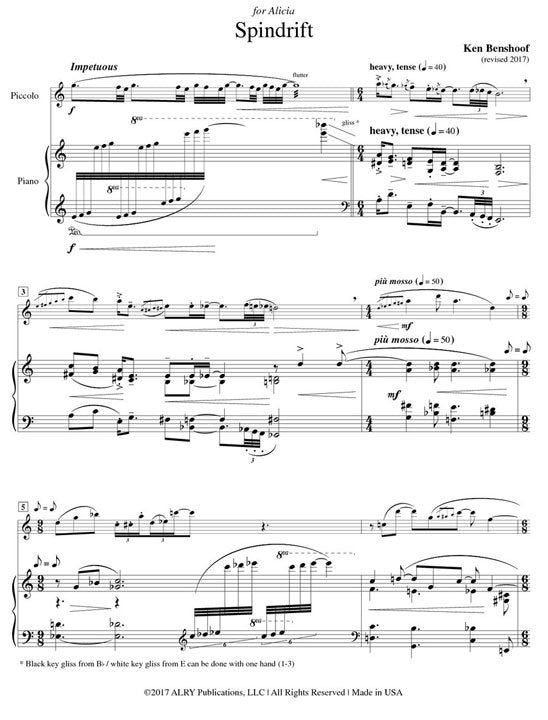 Benshoof, K :: Spindrift