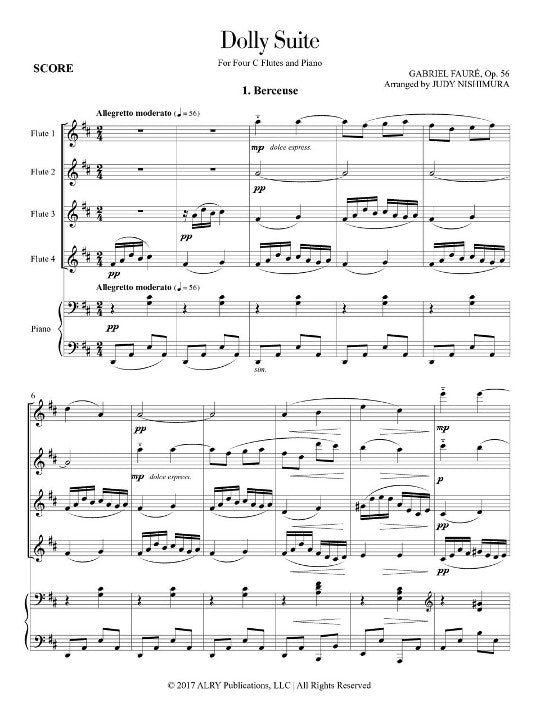Faure, G :: Dolly Suite