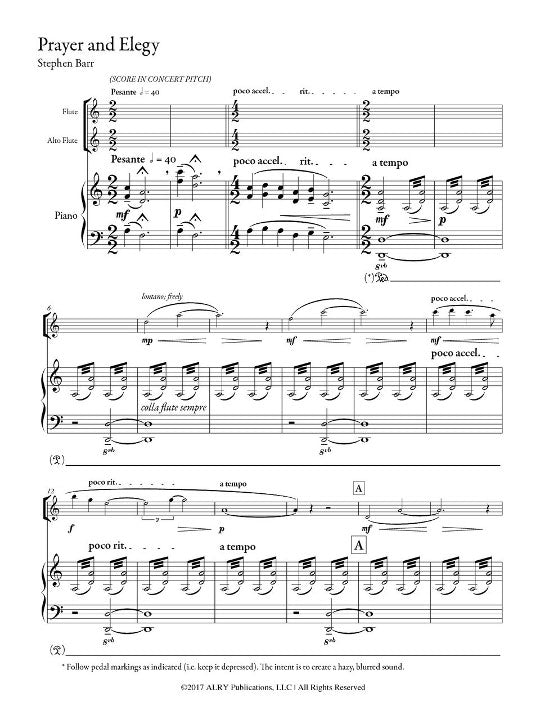 Barr, S :: Prayer and Elegy