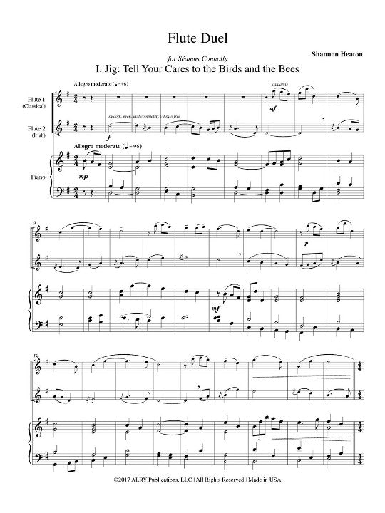 Heaton, S :: Flute Duel (for Irish and Classical Styles)