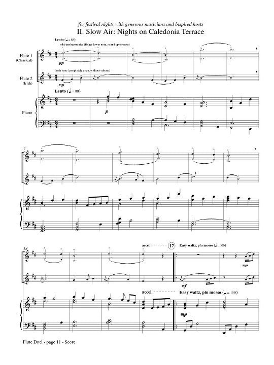 Heaton, S :: Flute Duel (for Irish and Classical Styles)