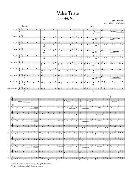 Sibelius, J :: Valse Triste Op. 44, No. 1